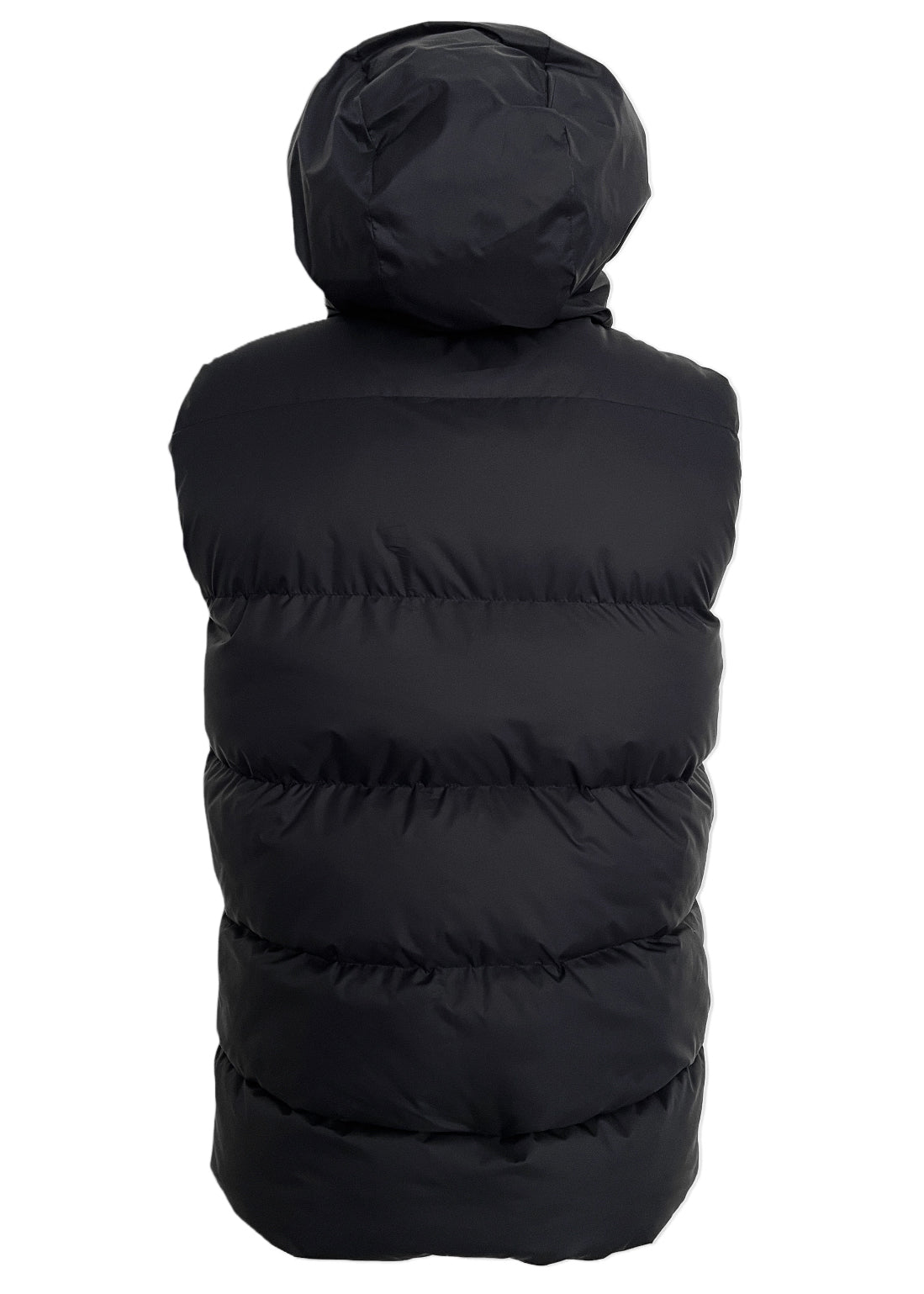 Emporio Armani Men’s Hooded Down Puffer Gilet in Navy