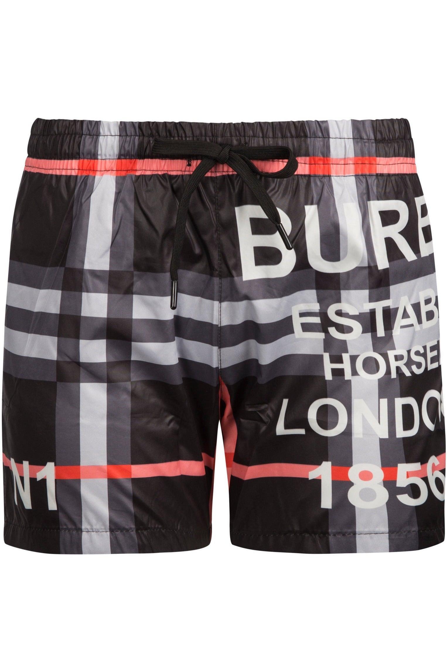 Burberry Men's Swim Shorts In Black