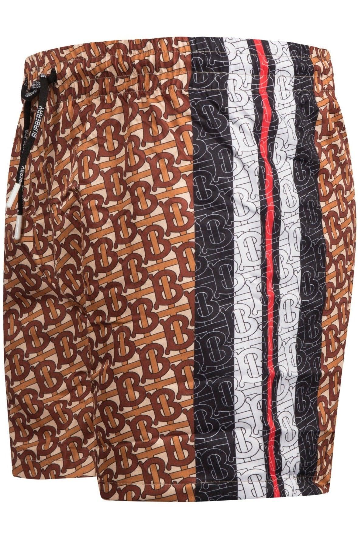 Burberry Men's Swim Shorts In Beige